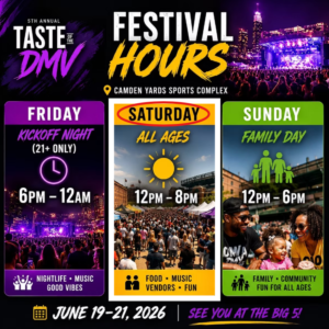 a taste of the dmv