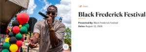 black frederick festival